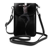 JKDGOJ Sac à bandoulière imprimé danseur aléatoire, sac pour téléphone portable, petit portefeuille pour femme, un cadeau pratique adapté pour sortir, faire de l'exercice et faire du shopping