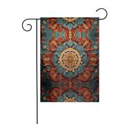 JKDGOJ Sense of History - Couronne de jardin - Drapeau de jardin - Convient pour toutes les saisons - 30,5 x 45,7 cm