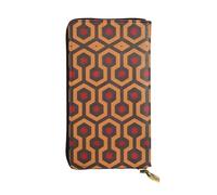 JKDGOJ Shining Overlook Prints Portefeuille long en cuir pour femme Grande capacité avec fermeture éclair