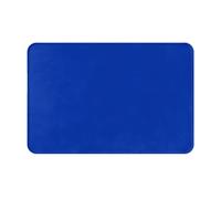 JKDGOJ Tapis de sol antidérapant imprimé bleu roi pour intérieur et extérieur, convient pour les entrées de chambre à coucher et de salle de bain, 40,6 x 61 cm