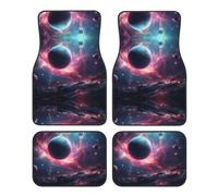 JKDGOJ The Stars are Falling. Les tapis de sol de voiture imprimés avec avant et arrière antidérapants sont adaptés pour les voitures, camions et SUV