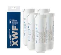 JKDND 5-Pack Compatible avec GE XWF Refrigerator Water Filter Replacement Remplacer Tous Les 6 Mois/200 Gallon Capacity GSE25 GSS23 GSS25 GZS22 PSE25 CZS22 XFE26 GDE21