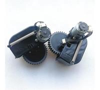 JKDND Compatible avec Medion MD 18500 1850X 18600 19500 Robot Aspirateur Aspirateur Assemblage Roue Moteur(R and L Wheel)