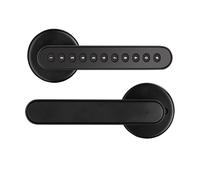 JKDND Z01 Serrure Intelligente D'intérieur À Code Et Clé Bluetooth Compatible Avec Les Chambres D'hôtel Et Les Appartements, Porte En Alliage D'aluminium, Épaisseur 30 X 50 Mm