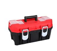 JKELPV Organizer Tool Boîte à Outils en Plastique de 16 Pouces avec Plateau, boîte à Outils étanche à Double Couche, Organisateur Multifonction avec poignée Boîtes à Outils