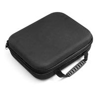 JKELPV Organizer Tool Boîte de Rangement Multi-usages en Tissu pour perceuse électrique, kit d'outils, clé, Tournevis, Sac de Jardin, Accessoires, boîte de Rangement Boîtes à Outils(Black 27x22x7cm)