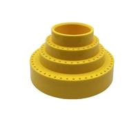 JKELPV Organizer Tool Boîte de Rangement rotative pour Outils Organisez et accédez aux forets, aux Broches et aux têtes de meulage Boîtes à Outils(Yellow)