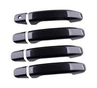 JKELPV Poignée De Porte Extérieure 8 pièces de garnitures de poignées de porte latérales de voiture en ABS compatibles avec Chevrolet compatibles avec Colorado 2015-2020 Clanche de Portière Poignée