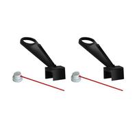 JKELPV Poulie Dentée Outil applicateur de lubrifiant pour chaîne de Moto et vélo, kit de Lubrification à la Graisse, graisseur de chaîne, nettoyant pour vélo Outil Calage Volant d’inertie(2 PCS)