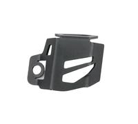 JKELPV Protecteur d'échappement Couvercle de réservoir de Liquide de Frein arrière en Alliage pour Fantic Caballero Flat Track 125 250 500, Accessoires de Protection Pare Chaleur echappement(Black)