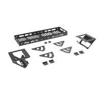 JKELPV Support de Roue 4x4 - Support de Rangement Universel en Alliage d'aluminium pour Roue de Secours de Voiture Tout-Terrain, Les pneus de 37 Pouces de Large. Support Roue de Secours