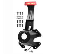 JKELPV Support de Roue 55397217AJ 68048581AA avec Faisceau de câbles et Lampe, Compatible avec Jeep Compatible avec Wrangler JK 2007-2018 Support Roue de Secours