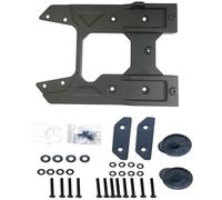 JKELPV Support de Roue Kits de Fixation pour Porte-Roue de Secours et de Renfort de charnière de hayon surdimensionnés JL compatibles avec Wrangler 2018-2024 Support Roue de Secours