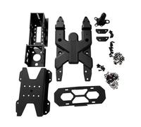 JKELPV Support de Roue Support de Roue de Secours avec Renfort de Porte arrière Droite, Compatible avec Wrangler JL Support Roue de Secours