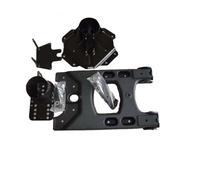 JKELPV Support de Roue Support de Roue de Secours pour hayon, Compatible avec Wrangler JK 2007-2017, Kits de renforcement de charnière, Compatible avec pneus de 37 Pouces Support Roue de Secours