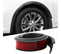 JKGBUK 4 Pièces Autocollant Passage de Roue pour Smart Fortwo A453 C453 A451, Protection des Sourcils De Passage De Roue De Voiture Anti-Scratch Auto Accessoires,D