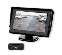 JKGBUK Camera Voiture pour Genesis G70 2.0T 3.3T, Moniteur LCD 4.3" Aide au stationnement Installation Facile à Utiliser Kit caméra de recul