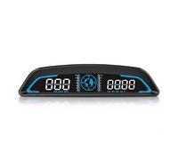 JKGBUK Head Up Display Car pour Toyota RAV4 3.Generation/4.Generation CA30W 2006-2010 2011 2012 2013, Écran Numérique avec Vitesse Température et Alerte Fatigue à Installation USB Rapide