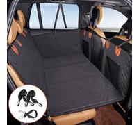 JKGBUK Housse de Siège d'auto pour Chien pour Ford Ranger T8 2018 2019 2020 2021 2022 2023 2024-pr, Durable Anti-Rayures Couverture pour Chien pour Banquette Arrière de Voiture Accessoires Voiture