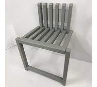 JKGHK Chaise Pliante Murale,Banc De Tabouret D'entrée À Montage Mural,Tabouret De Salle,Siège Se Douche Rabattable en Bois Massif,Tabourets À Chaussures Pliants,pour Diverses Occasions (Color : Gray)