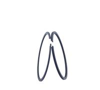 JKGVNCT Kit de Joint de roulement de Segment de Piston 39MM 12MM Compatible avec 50CC AC Franco Morini S6E Husky Boy Malaguiti LEM(Only Ring)