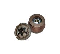JKGVNCT Pièces de Tondeuse à Gazon Embrayage centrifuge à Double rainure for Moteurs 188F/190F/GX390/GX420 avec Arbre claveté de 25 mm for Pompes à Eau et débroussailleuses.