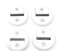 Jkhandel 4 x Guide maxi pour sangle rond blanc 23 mm avec brosse en 2 parties - Pas nécessaire de déboîter la sangle