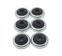 Jkhandel - Lot de 6 roulements à bille maxi - 40 mm - Avec bande - Diamètre intérieur 10 mm