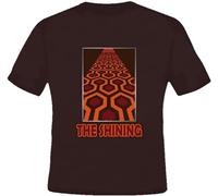 JKHGFD Gufo The Shining Carpet Overlook Hotel t Shirt Black