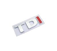 JKIOHG Auto Autocollant de Voiture pour TDI, 3D Avant Arrière et Carrosserie Logo Emblème Insigne Badge Décoration Accessoires,C