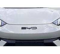 JKIOHG Auto Emblème Logo pour BYD Seagull Dolphin Mini 2023 2024, ABS Badge Autocollant Capot/Couvercle de Coffre Arrière Insigne Décoration Accessoires,A Black