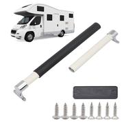 Jkioump Barre transversale de poignée de porte moustiquaire de véhicule récréatif - Main courante auxiliaire réglable | Barre de support de porte moustiquaire de camping-car - pour remorque, mobile