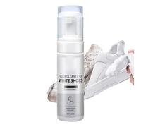 Jkioump Mousse Nettoyante pour Chaussures | Nettoyant Moussant 200 ml Avec Brosse | Solution Détachante Pour Divers Tissus Maison Hôtel Sportif Hommes