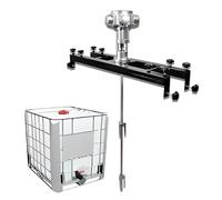 JKJZSALJ Agitateur Mélangeur De Peinture 3/4 CV, Machine De Mélange De Peinture Robuste pour Solutions Aqueuses Et Peintures À Base d'eau, Conception À 5 Cylindres pour Un Mélange Efficace