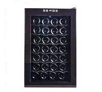 JKJZSALJ Cave À Vin De Table - Mini-Réfrigérateur À Vin avec Écran Tactile Et Éclairage LED - Silencieux Et sans Vibrations - Faible Consommation D'Énergie - Classe Énergétique