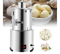 JKJZSALJ Éplucheuse D'Ail Électrique 30 Kg/H 200 W, en Acier Inoxydable, pour Usage Commercial, pour La Maison, Le Restaurant