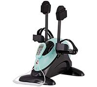 JKJZSALJ Mini Vélo d'exercice Motorisé pour Jambes Et Bras avec Support De Protection des Jambes - Pédalier Électrique pour Seniors, Handicapés, Personnes Handicapées Et Survivants D'Avc