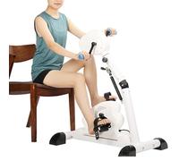 JKJZSALJ Pédalier Motorisé pour Seniors, Vélo d'exercice Électrique Réglable pour La Maison, avec Entraînement des Jambes Et des Bras pour Personnes Âgées, Handicapées Et Handicapées