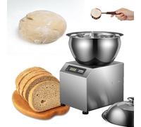 JKJZSALJ Pétrin Professionnel 1800 W, 5/8 Kg, Machine À Pétrir Électrique sur Socle, Chauffage À Température Constante, Double Rotation, Idéal pour Pizzerias Et Boulangeries.