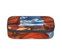 Jkkghll Arches National Park-Standard Print Trousse scolaire élégante 21 x 5 x 9,4 cm Sac de rangement multifonction pour étudiant, Noir , Taille unique