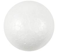 jklashfi Lot de 10 boules en mousse de polystyrène Blanc 6 cm