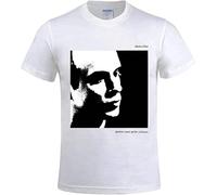 JKLPBVFXZHU Brian Eno Before and After Science Shirts 100 Cotton Men O Neck Manches Courtes(X-Large)