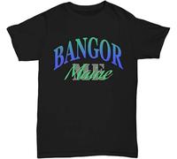 JKLPBVFXZHU City Pride Bangor, Maine Manches Courtes(Large)