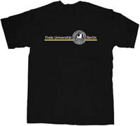 JKLPBVFXZHU Germany University of Berlin T-Shirt Black Manches Courtes(Medium)
