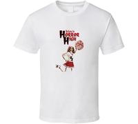 JKLPBVFXZHU Horror High Scary Slasher Horror Movie T Shirt Manches Courtes(Medium)