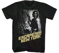 JKLPBVFXZHU John Carpenter's Escape from New York Movie Mens T Shirt S Kurt Russell Snake Pliskin Manches Courtes(3X-Large)