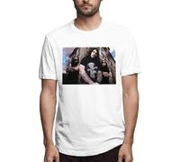 JKLPBVFXZHU Krisiun Men's Classic T-Shirt Cotton Short-Sleeved Manches Courtes(Medium)