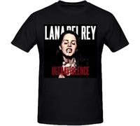 JKLPBVFXZHU Lana Del Rey Ultraviolence T Shirts for Men Manches Courtes(Medium)