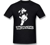 JKLPBVFXZHU Men's T-Shirt Men's Persona 5 Short Sleeve T-Shirt Manches Courtes(X-Large)