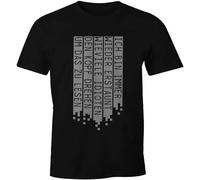 JKLPBVFXZHU Mens T-Shirt Slogan Funny I am Always Surprised How Many Idiots' Black Manches Courtes(Medium)